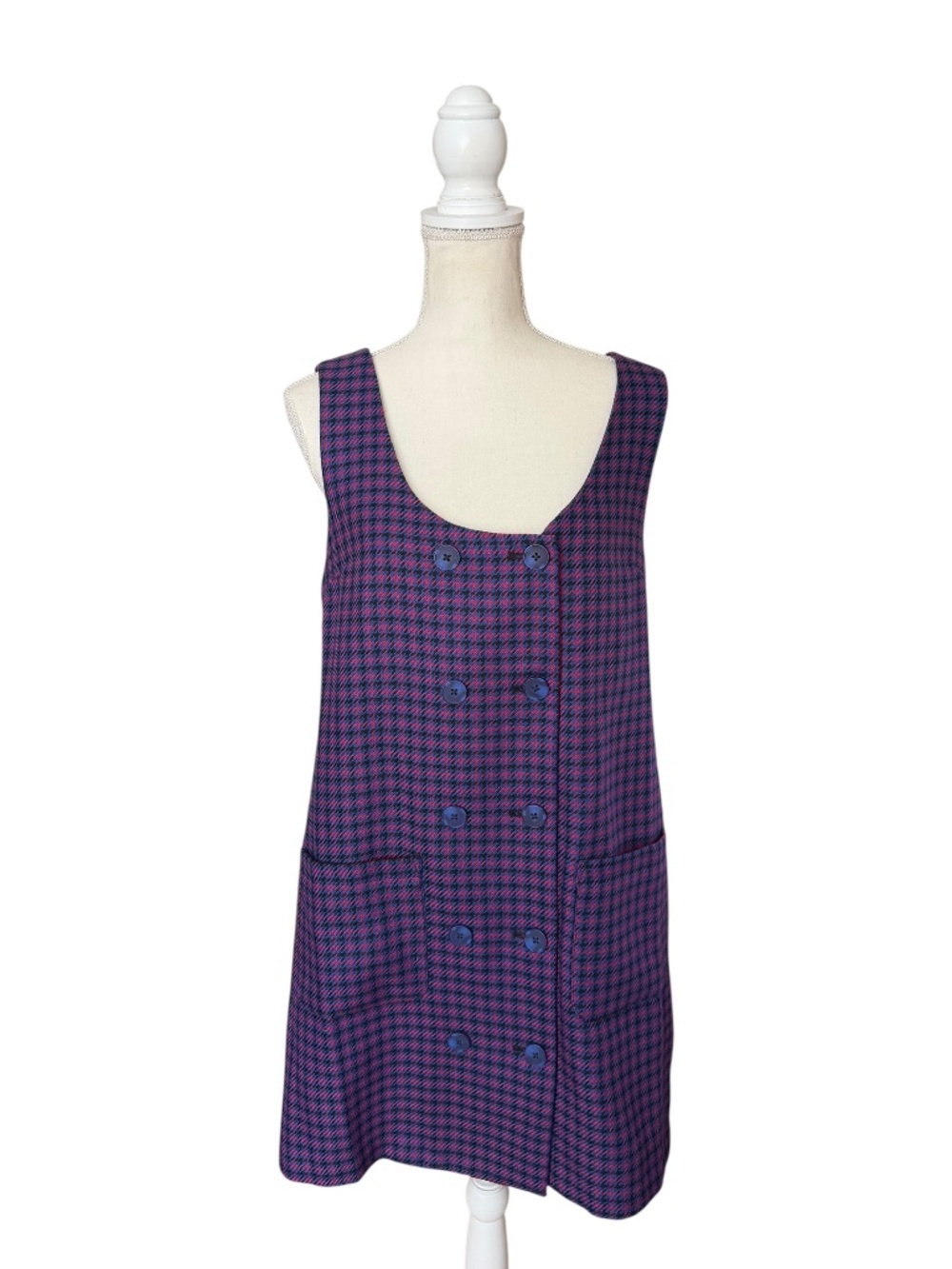 ModCloth Schoolyard Sass Double Breasted Jumper - Picture 2 of 11